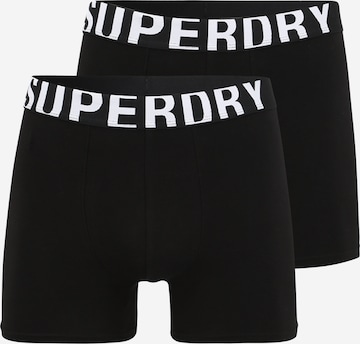 Superdry Boxershorts in Schwarz: front