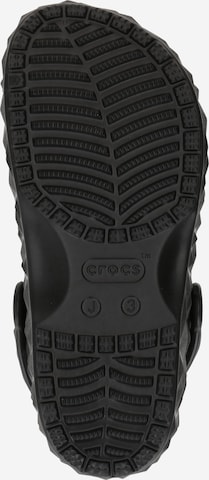 melns Crocs Vaļējas kurpes 'Classic Geometric'