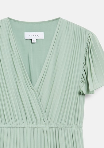 COMMA Kleid in Grün