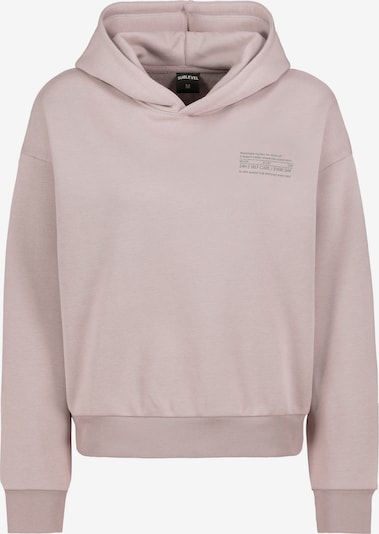 Sublevel Sweatshirt in grau / altrosa, Produktansicht