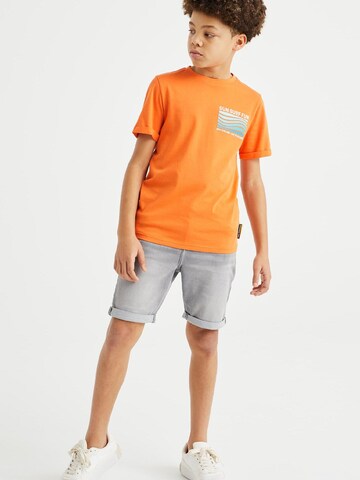 WE Fashion T-Shirt in Orange