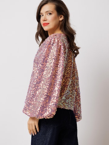 Couture de Marie Blouse 'SOLÈNE' in Pink