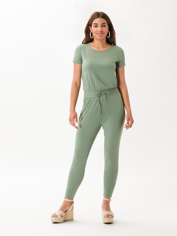 Les Lunes Jumpsuit 'Lana' in Groen: voorkant