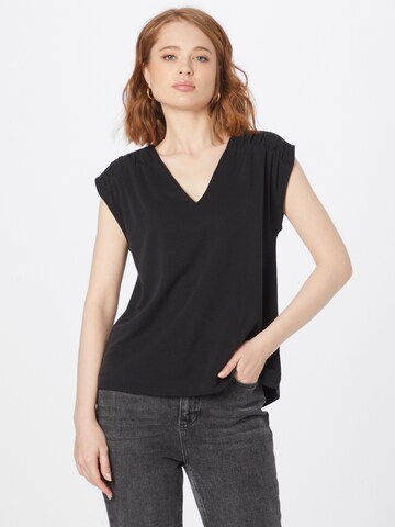 ESPRIT Shirt in Zwart: voorkant