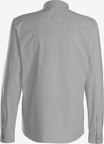 JOHN DEVIN Regular fit Poslovna srajca | siva barva