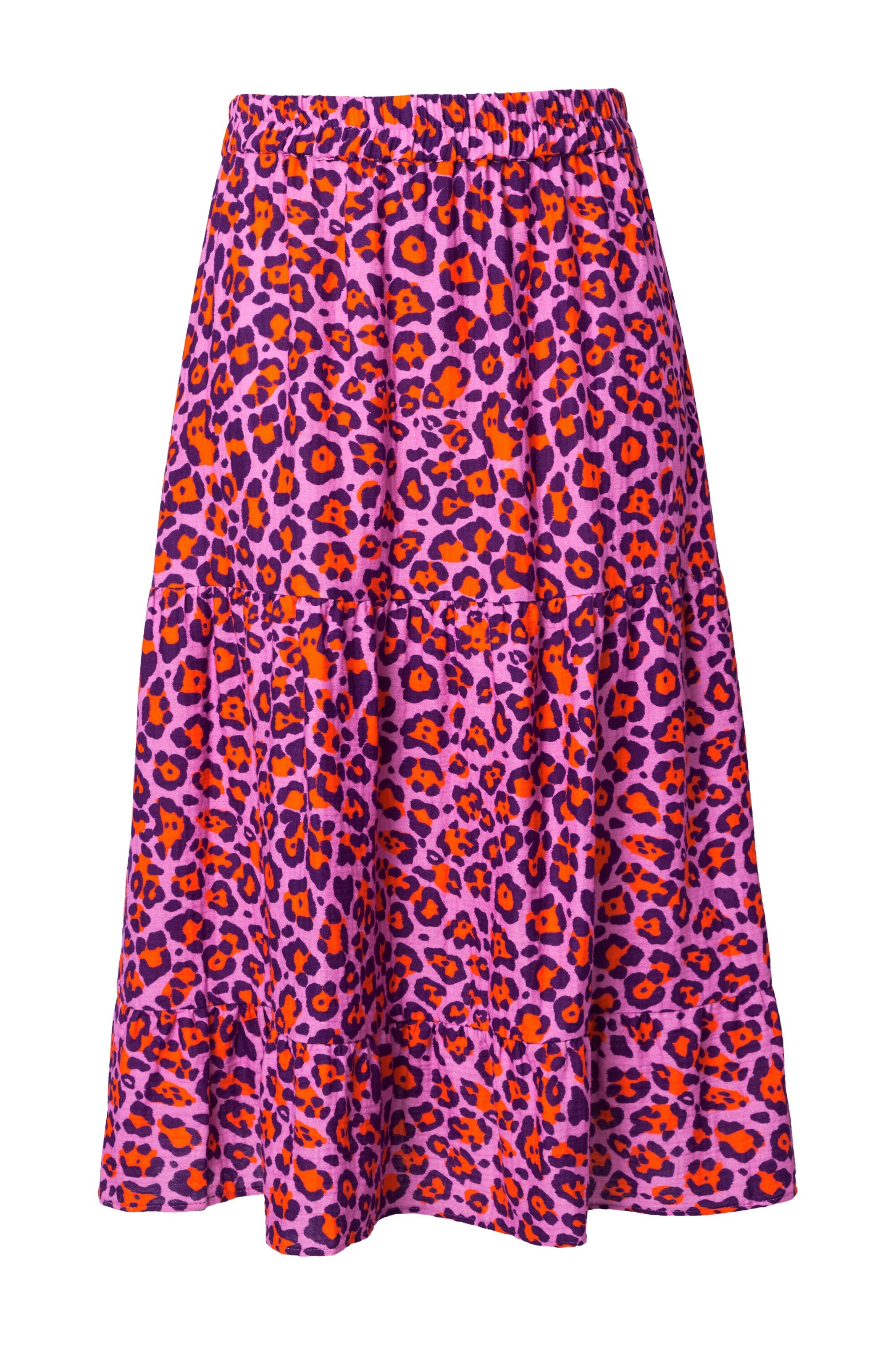 Ulla Popken Rock in Pink: Vorderseite