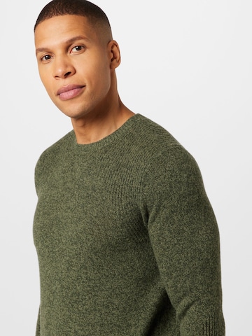BRAX Sweter 'Rick' w kolorze zielony