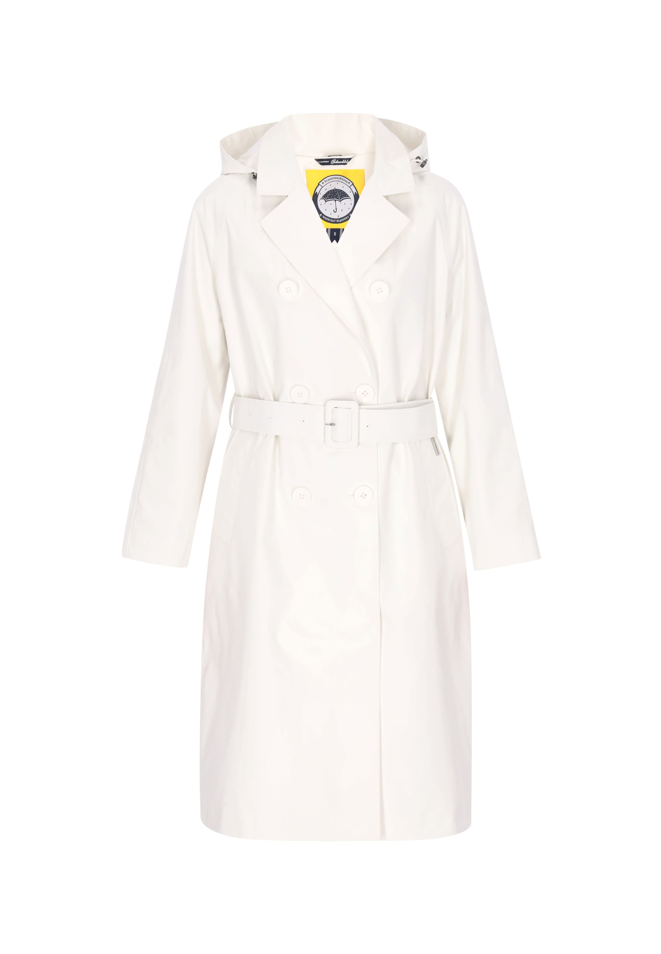 Schmuddelwedda - Abrigo funcional 'Functional' en blanco: frente