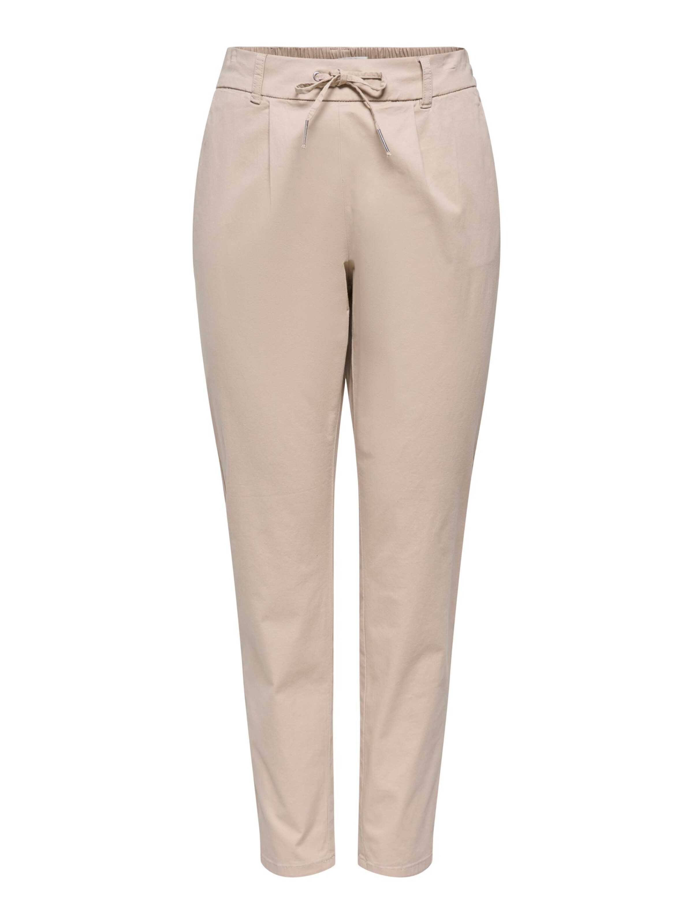 ONLY Pantalon à pince 'ONLPoptrash-Biana' en beige, Vue avec produit
