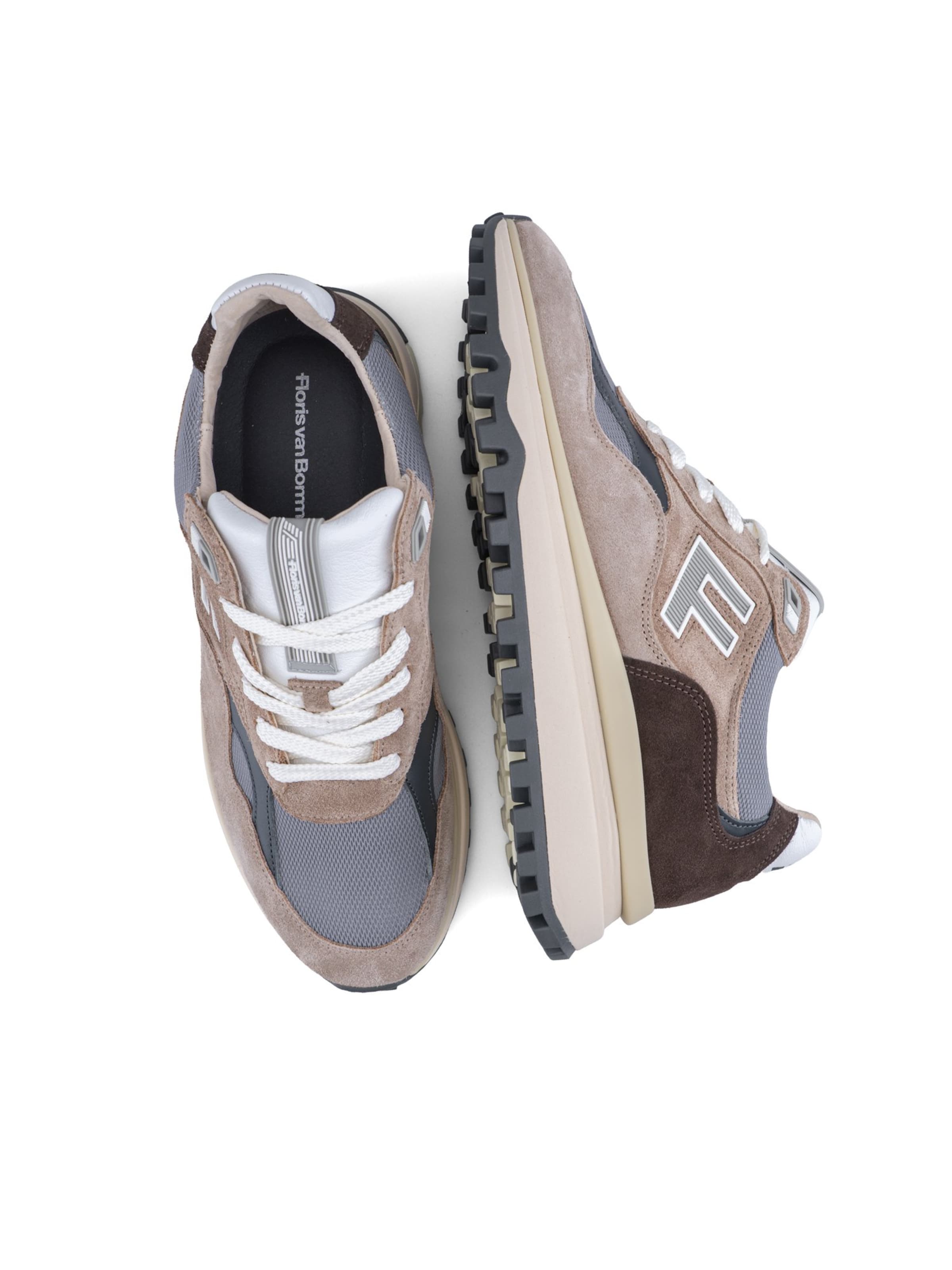 Sneaker bassa 'DE GRIPPER 01' di Floris van Bommel in grigio