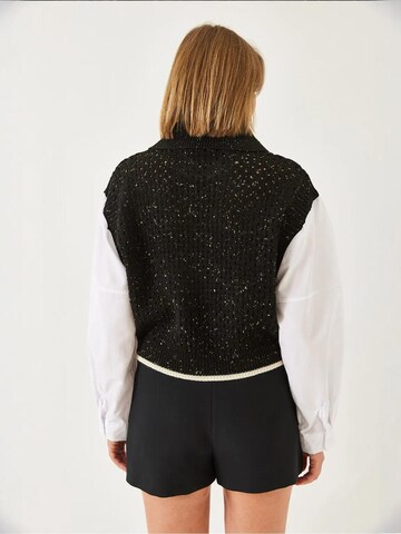 Bianco Lucci Sweater 'Pullover' in Black