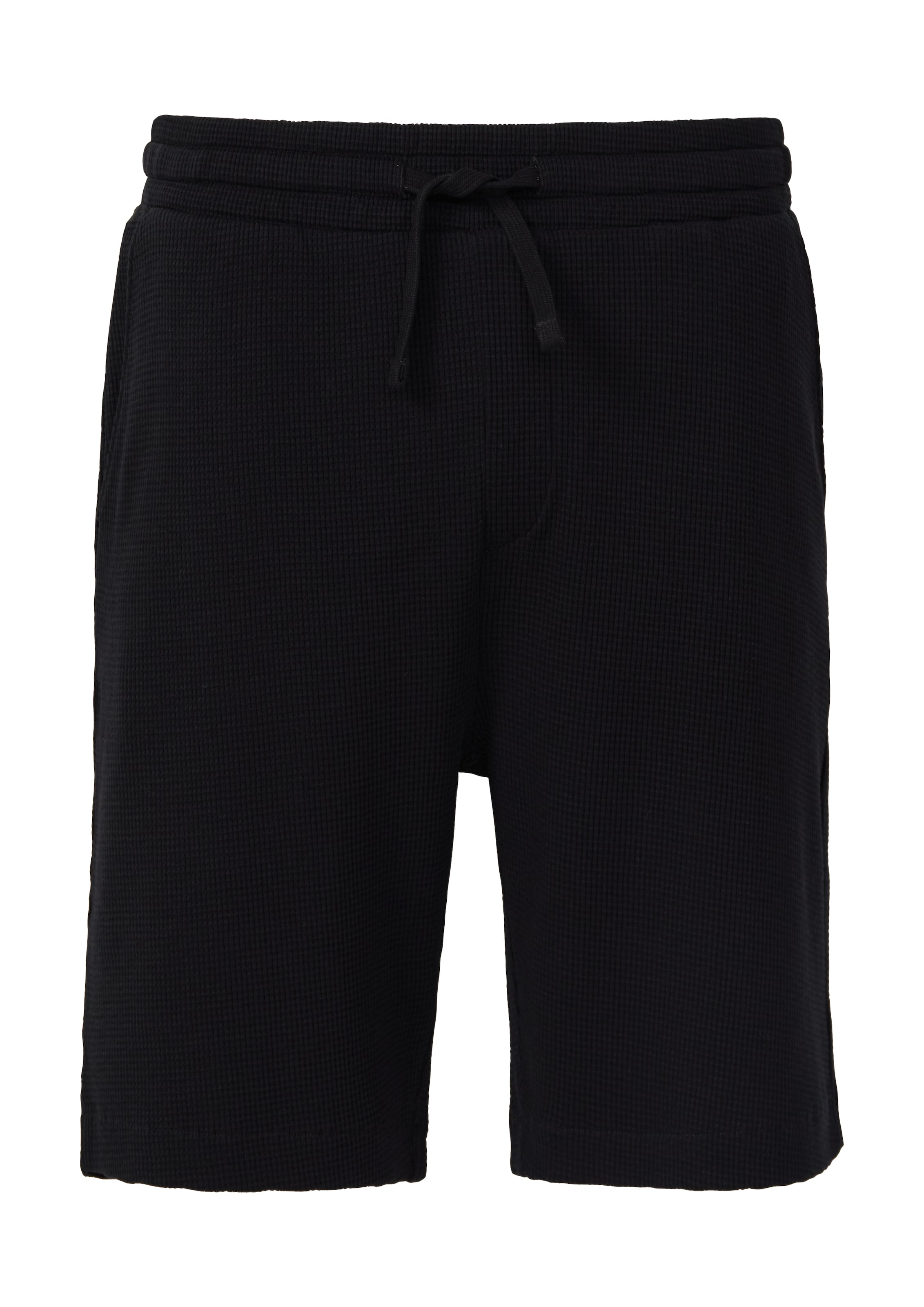 QS Regular Shorts in Schwarz: Vorderseite