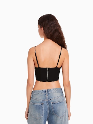 Bershka Top – černá