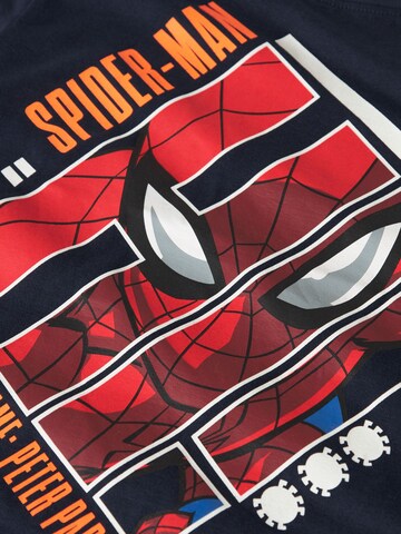 NAME IT Shirt 'Spider-Man' in Blauw