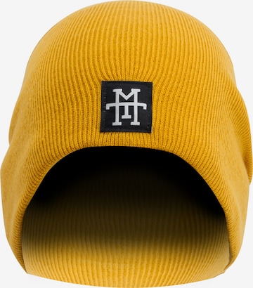 Manufaktur13 Beanie 'Slouch' in Yellow: front