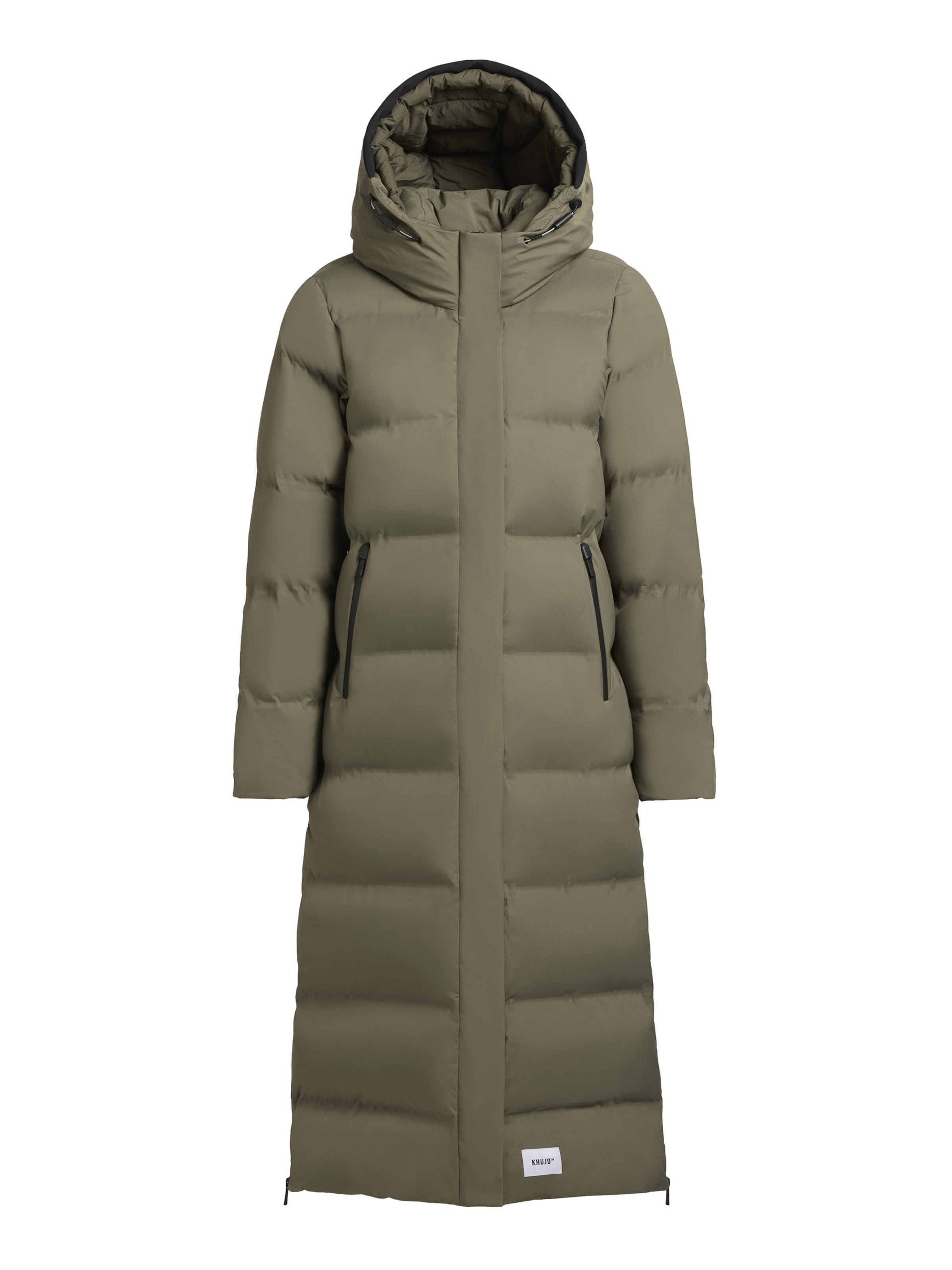 zaļš khujo Ziemas mētelis 'MAYLA2': no priekšpuses