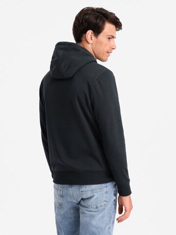 Ombre Sweatshirt 'OM-SSBN-0161' in Zwart