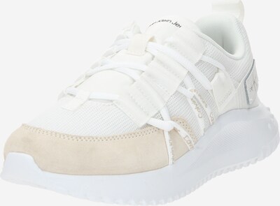 Calvin Klein Jeans Sneaker low i beige / hvid, Produktvisning