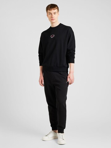 BOSS Конический (Tapered) Штаны 'Locsin' в Черный