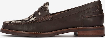 Mokasinai iš Kazar, spalva – kremo / tamsiai ruda, Prekių apžvalga