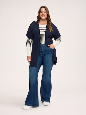Fiorella Rubino Gebreide bodywarmer in Blauw