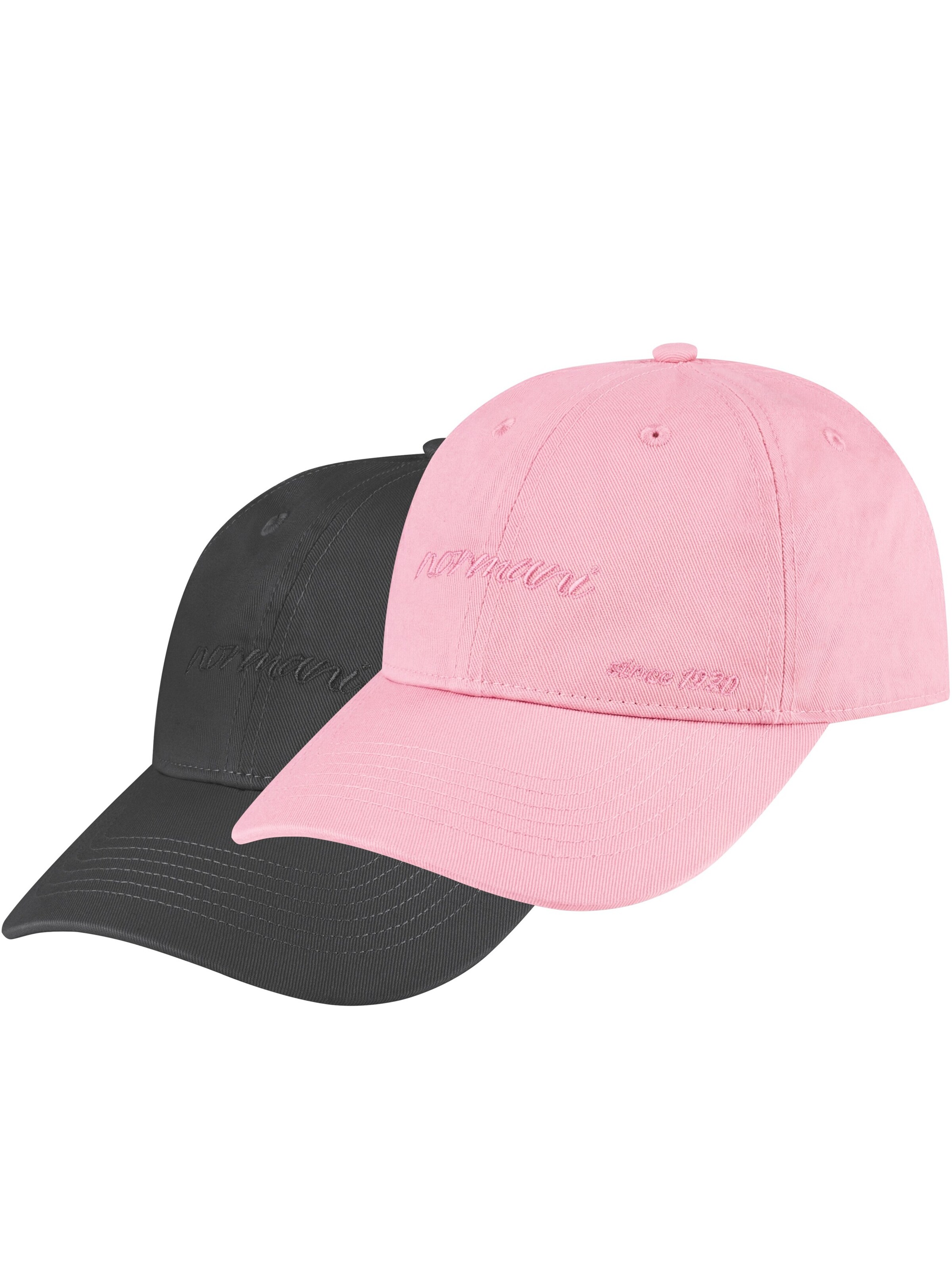 normani Sportcap in Grau: Vorderseite