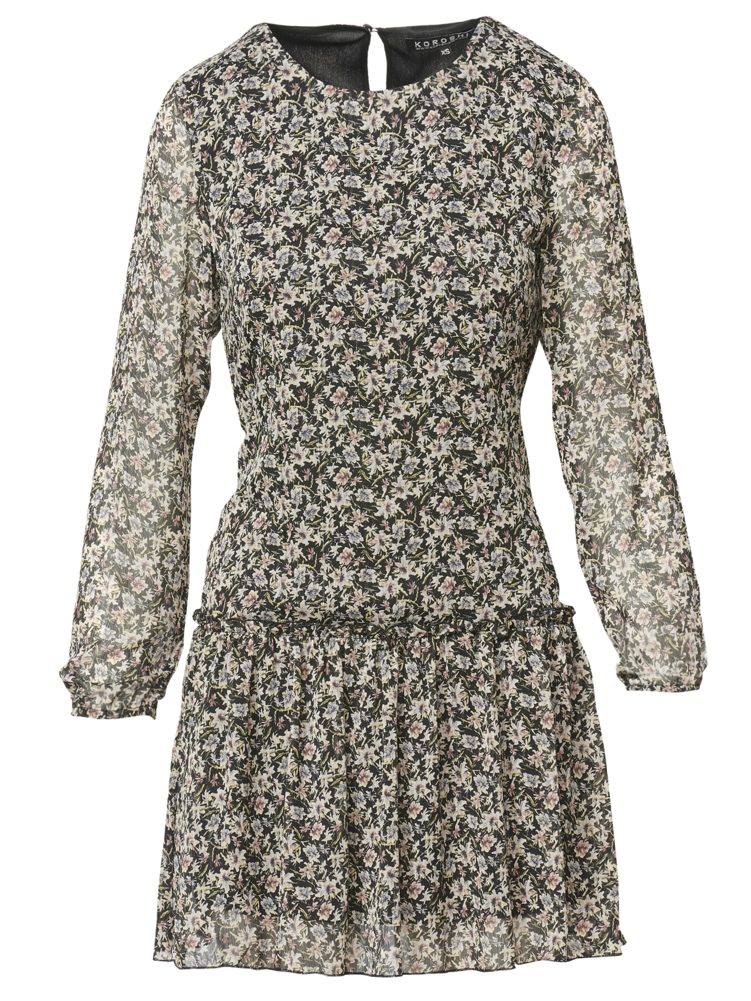 KOROSHI Kleid in Mischfarben: Vorderseite