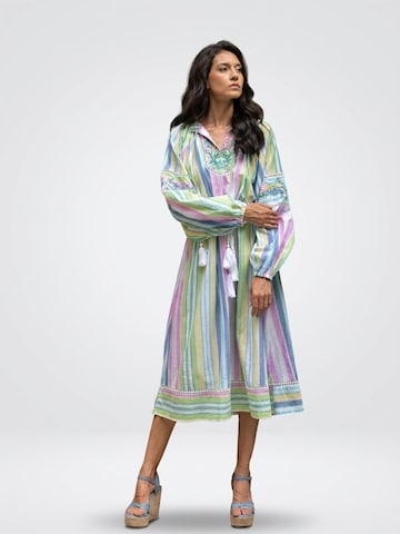 Robe 'Robe Longue Veronica' Miss June en mélange de couleurs