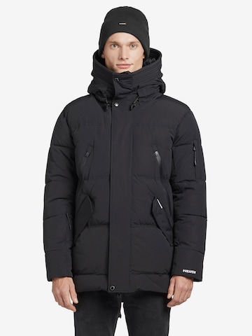 khujo Winter jacket ' Gord ' in Black: front