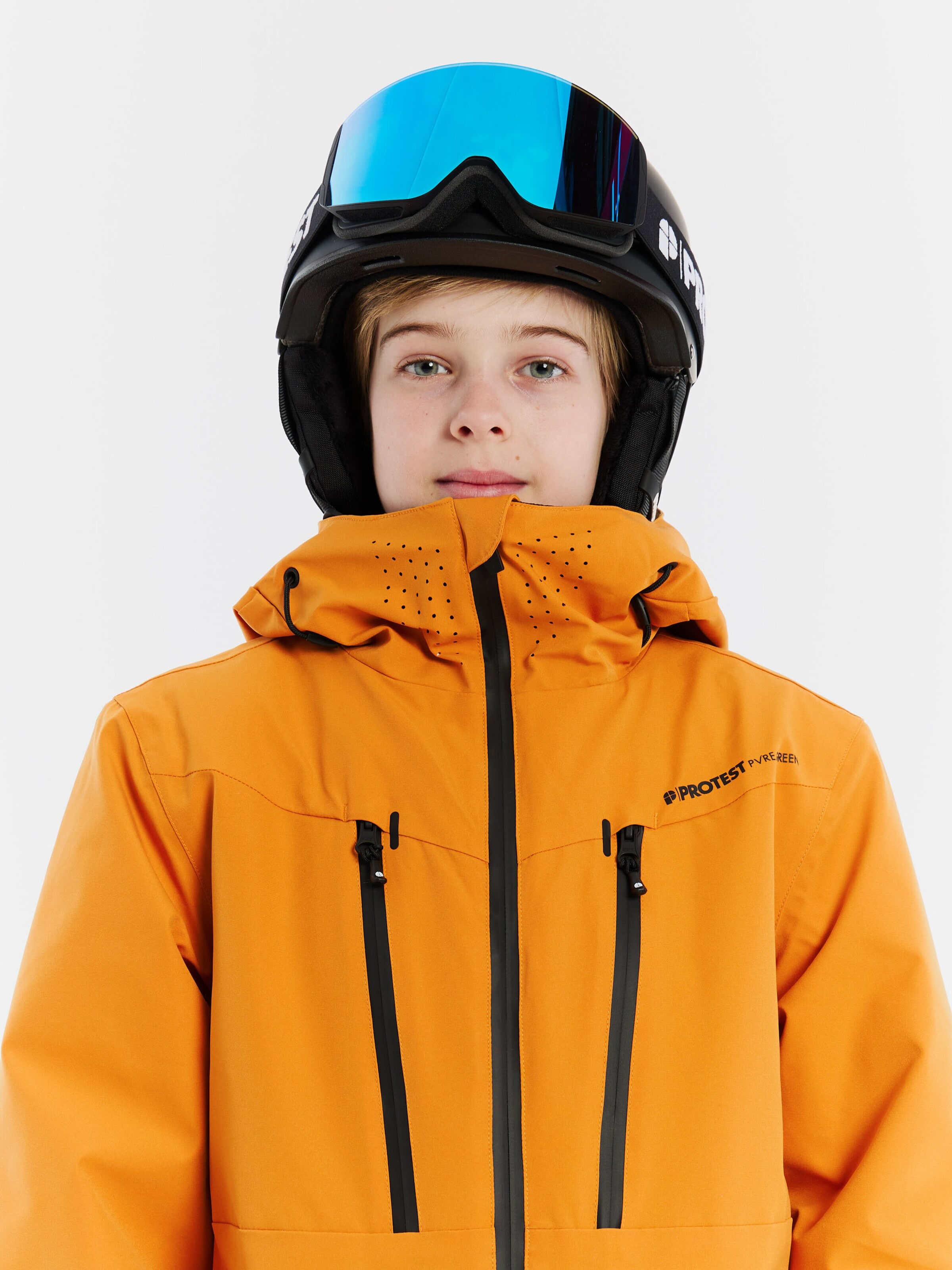PROTEST Athletic Jacket 'PRTWixan JR' in Orange