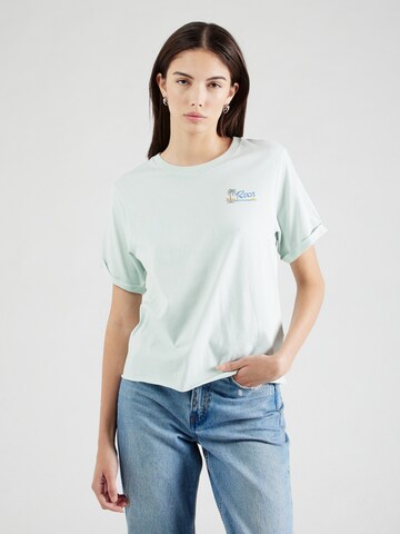 RVCA Shirt 'SUNSET' in Green