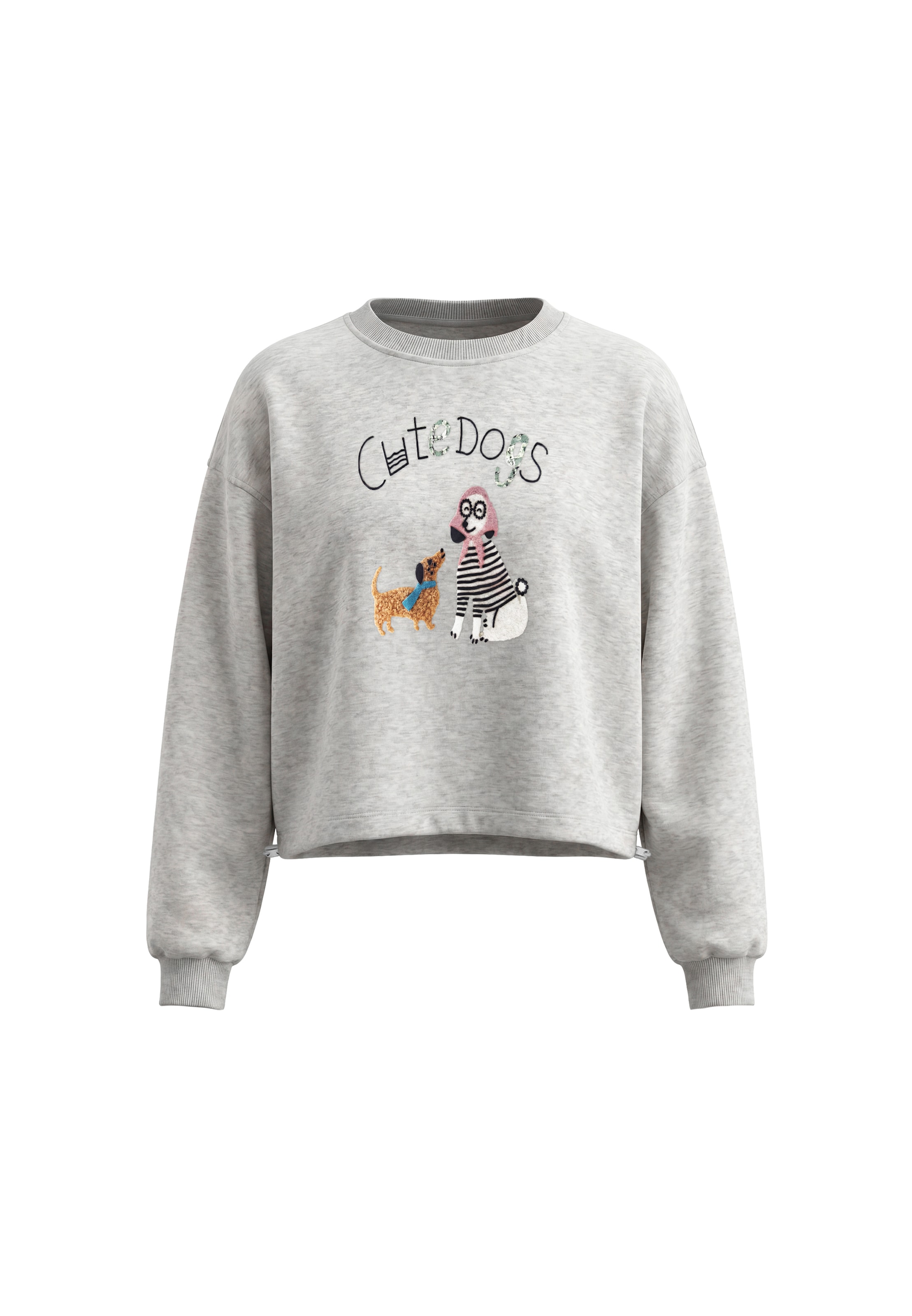 MYMO - Sudadera en gris: frente