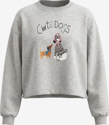 MYMO - Sudadera en gris: frente