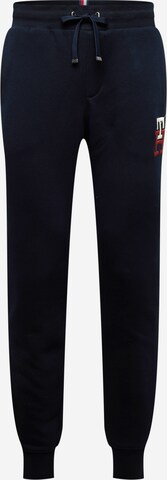 Pantalon TOMMY HILFIGER en noir : devant