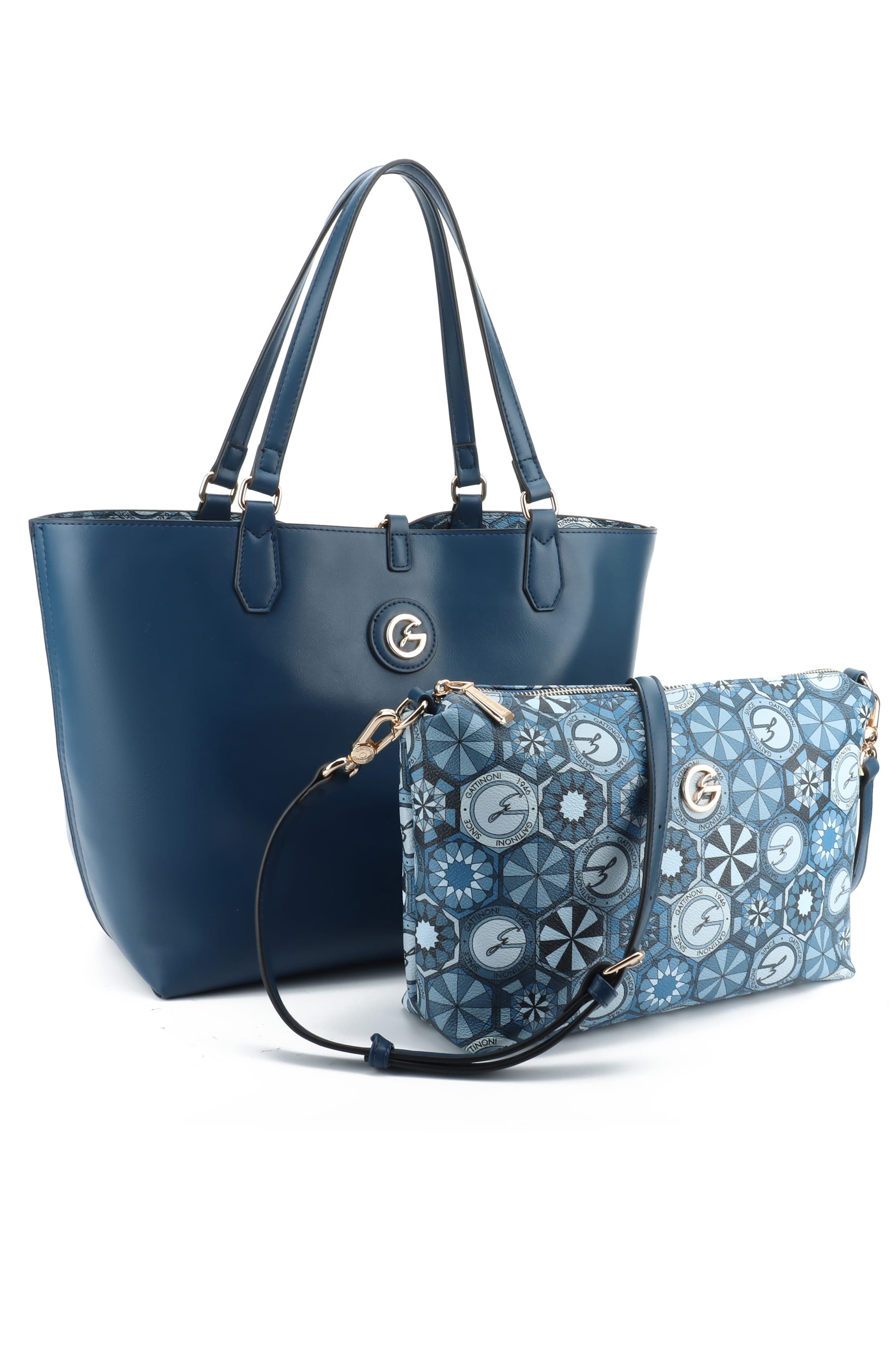 Gattinoni Crossbody Bag 'Teodosia' in Blue: front