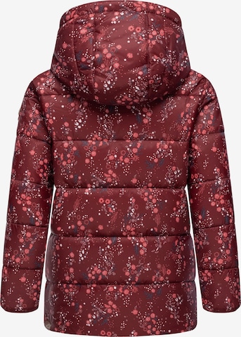 Ragwear Winter Jacket 'Roxanka' in Red