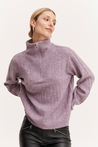 b.young Sweatshirt 'MARTINE' in Purple: front