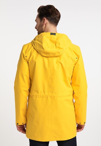 Parka di mezza stagione di Schmuddelwedda in giallo