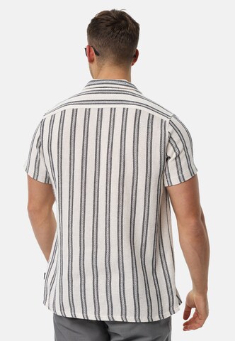 INDICODE JEANS Regular fit Button Up Shirt 'Cosby' in Grey