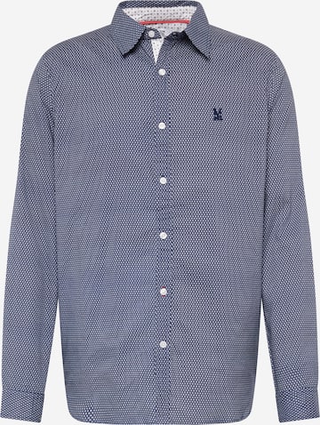 BURTON MENSWEAR LONDON Slim Fit Hemd in Blau: predná strana