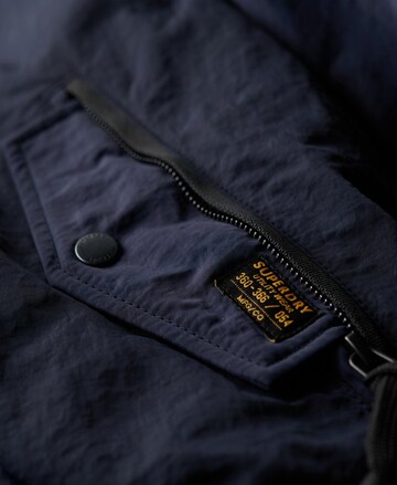 Superdry Between-season jacket 'MA1' in Blue