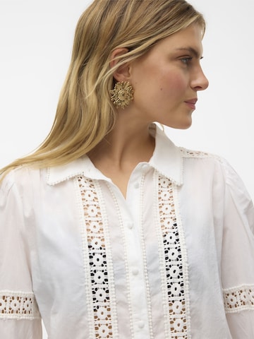 VERO MODA Blouse 'NATALIA' in Wit