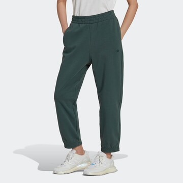 Loosefit Pantalon 'Adicolor Contempo' ADIDAS ORIGINALS en vert : devant