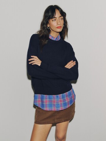 Next Sweater in Blue: front