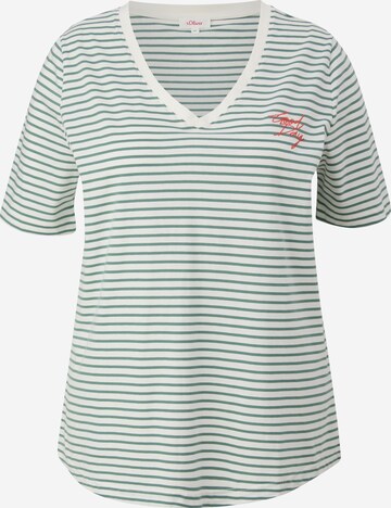 s.Oliver Shirt in Green: front