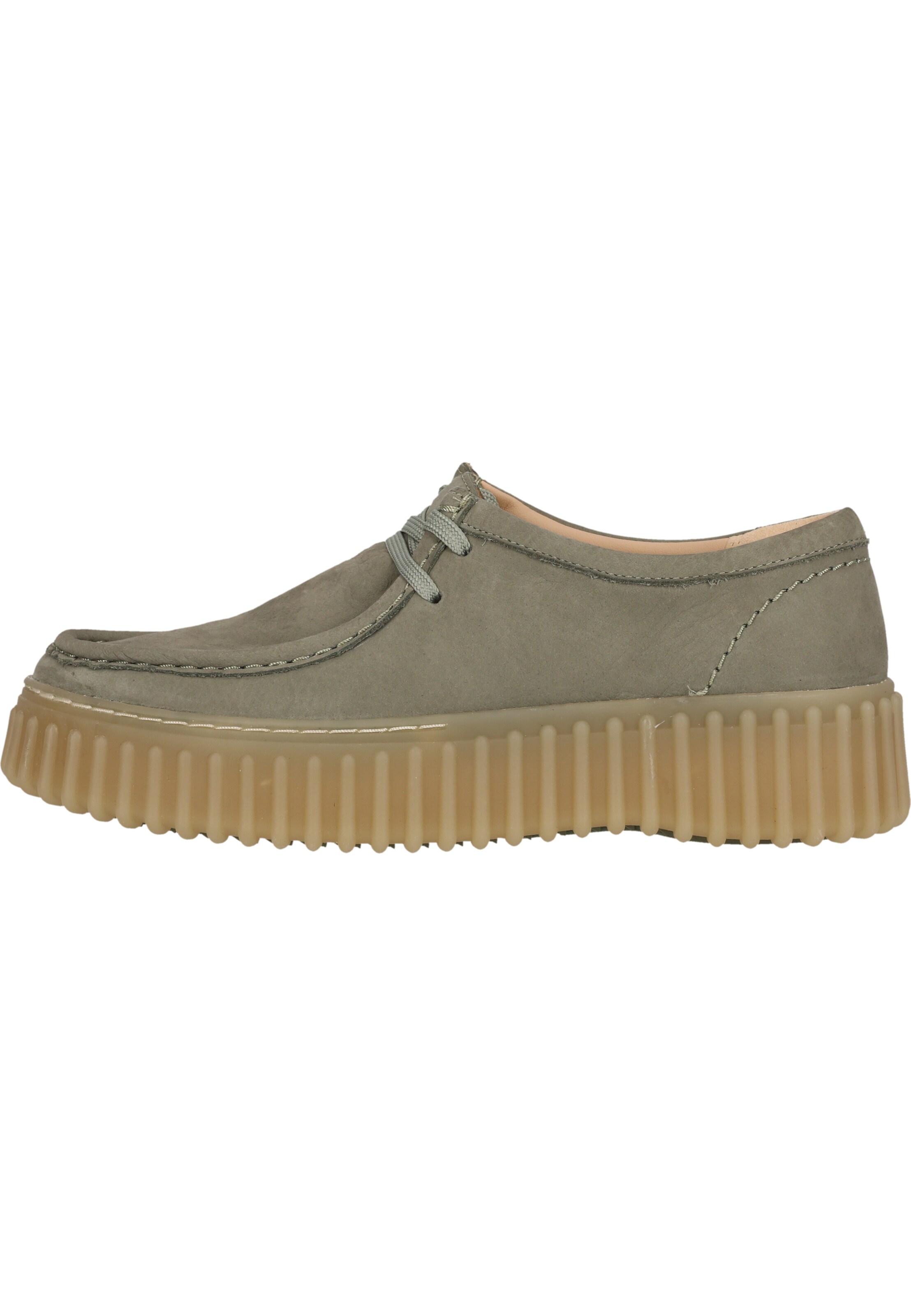 CLARKS Lace-Up Shoes 'Torhill Bee' in Green