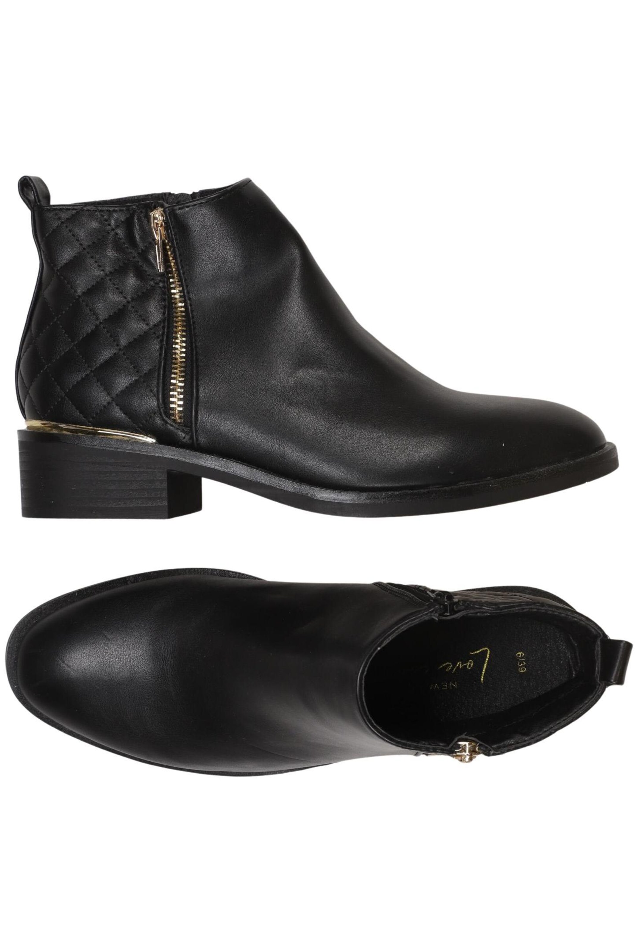 NEW LOOK Stiefelette 39 in Schwarz: Vorderseite