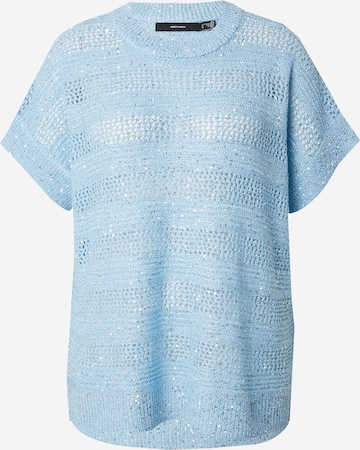 mėlyna Vero Moda Curve Megztinis 'VMCLEILANI': priekis