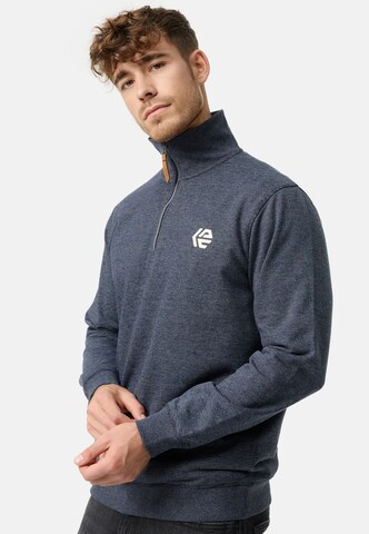 Pull-over ' Caspar ' INDICODE JEANS en bleu