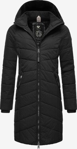 Manteau d’hiver 'Dizzie' Ragwear en noir : devant